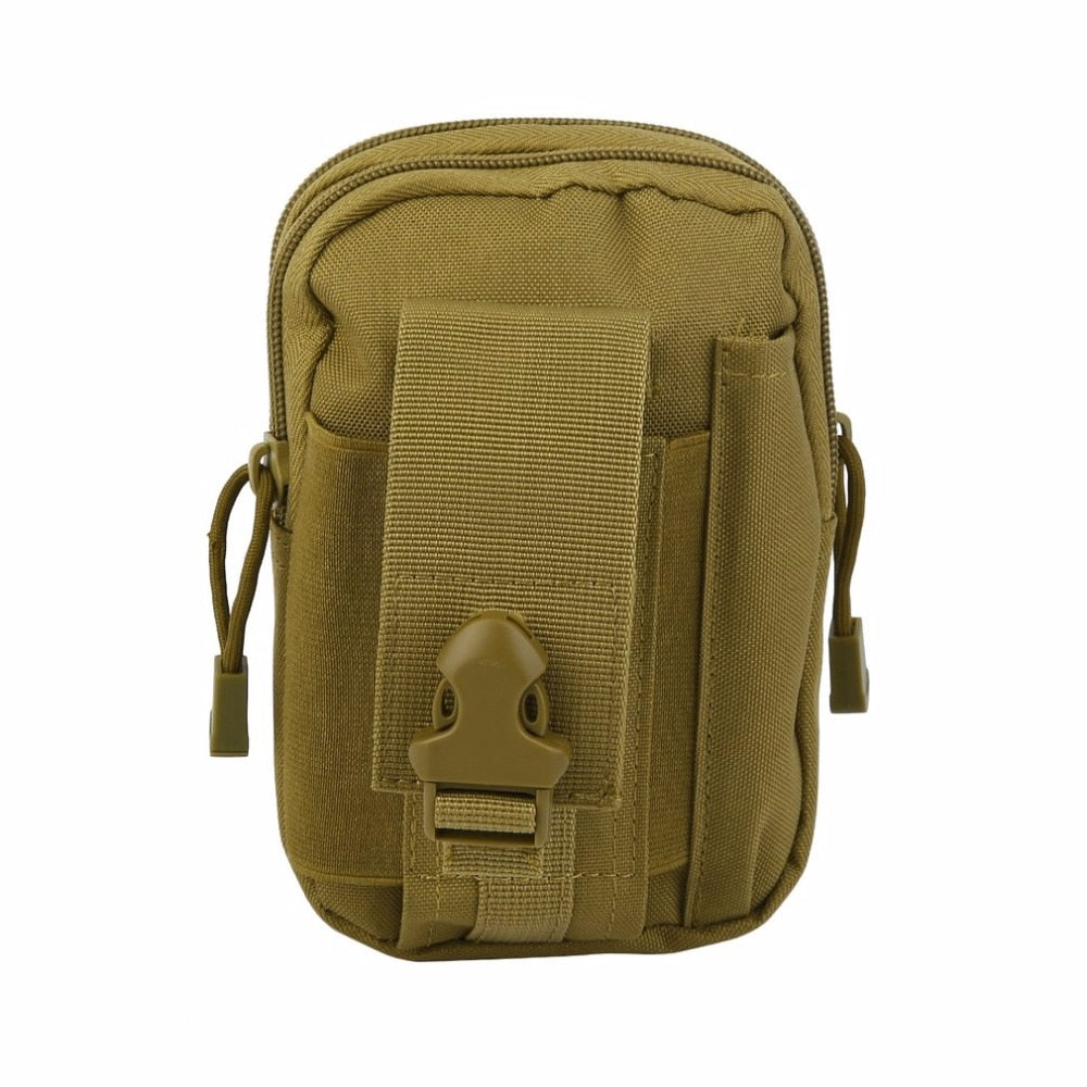 Outdoor Military Tactical Waist Belt Camping Climbing Bag