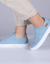 Men Women Skateboard Shoes Lovers Slip-on Casual