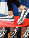 Skateboarding Shoes Of Men Cool Student Casual Lace-Up