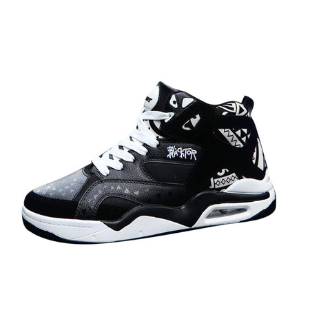 lying Woven Sport Basketball Shoes Couple Midium