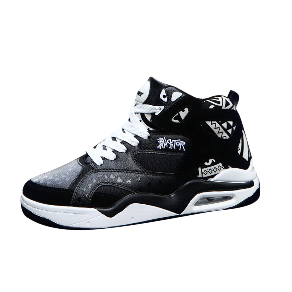 lying Woven Sport Basketball Shoes Couple Midium