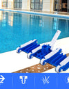 Portable Swimming Pool Flexible Vacuum Head Cleaner Pool Floor