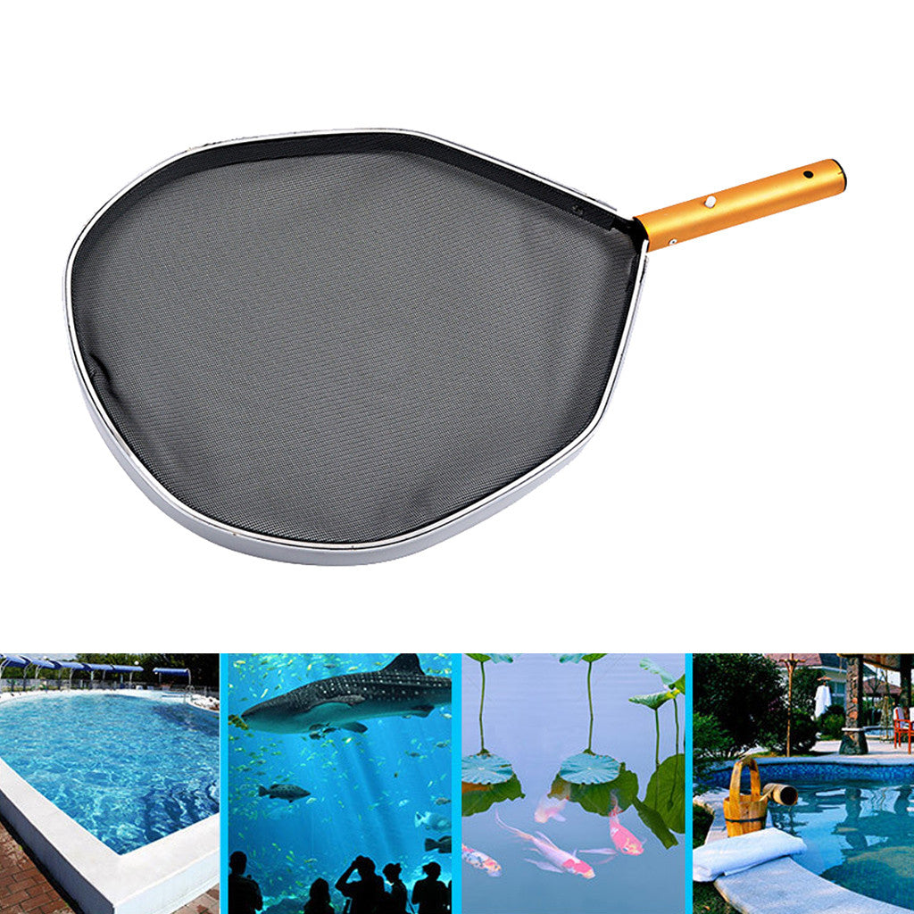 Net Leaf Rake Mesh Frame Net Skimmer Cleaner Swimming Pool