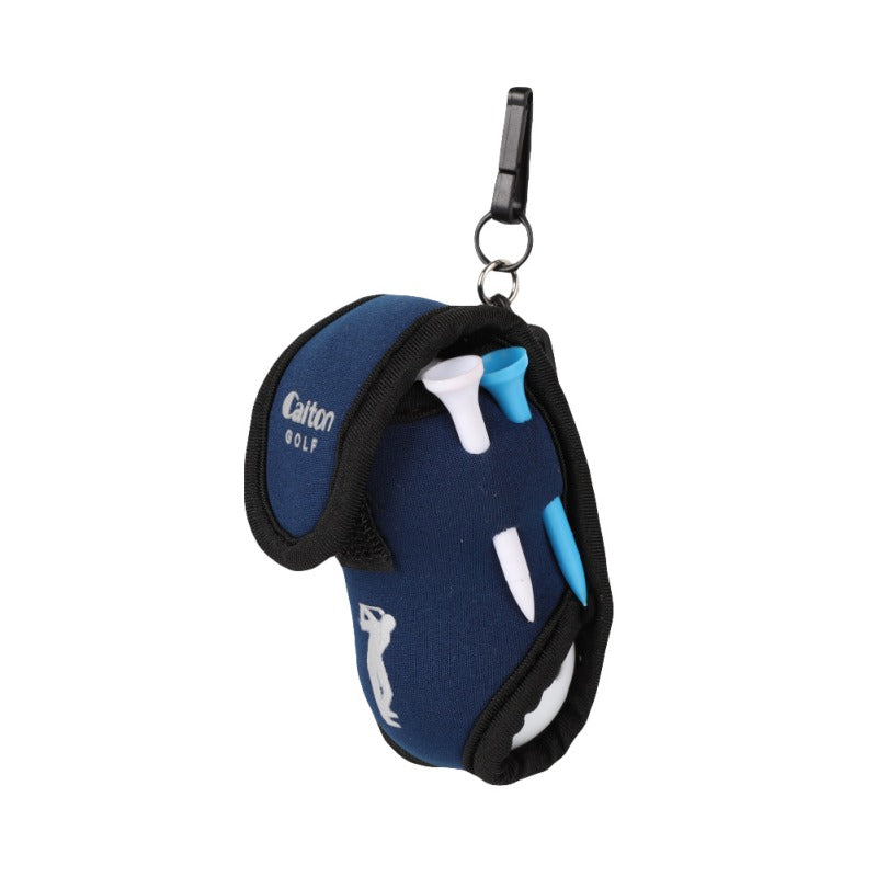 Golf small pocket + 2 balls + four balls tee Small Golf Waist Bag