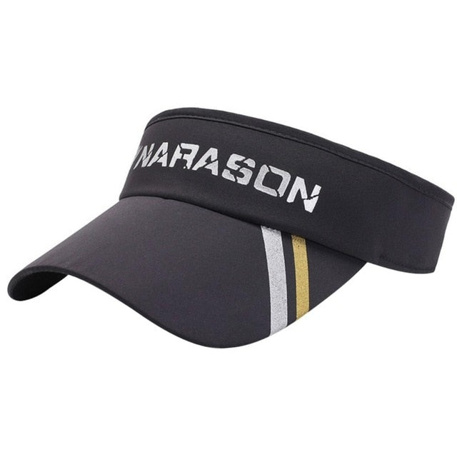 Men Women Sun Visors Long Brim Hats Caps