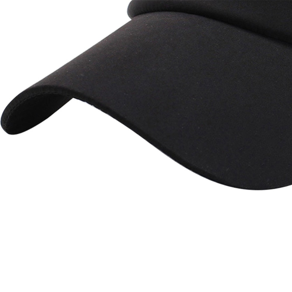 Men Women Sun Visors Long Brim Hats Caps