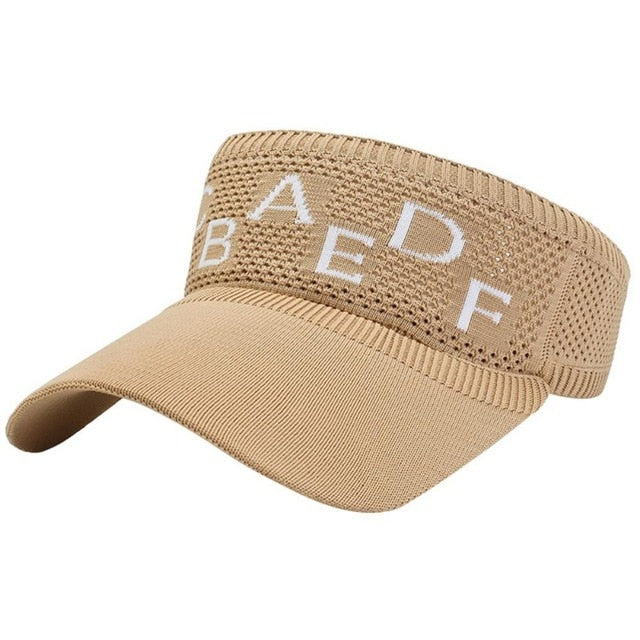 Men Women Sun Hats Adjustable Casual Knitted Golf