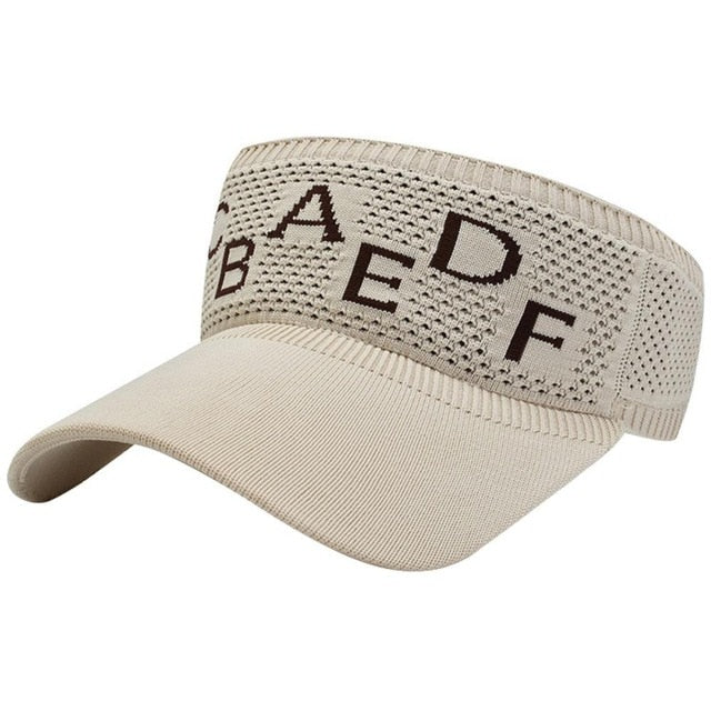 Men Women Sun Hats Adjustable Casual Knitted Golf