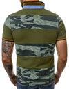 Polo Camouflage Men's Casual Slim