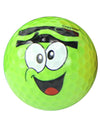 Golf Ball Cartoon Face Printed Synthetic