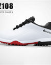 Mens Shock Absorption Golf Shoes Waterproof Anti-skid